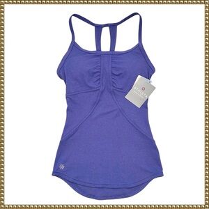 NWT Athleta Purple Blue Tank Top Size XXS